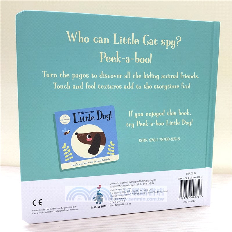 Peek-a-boo Little Cat! (硬頁遊戲書)