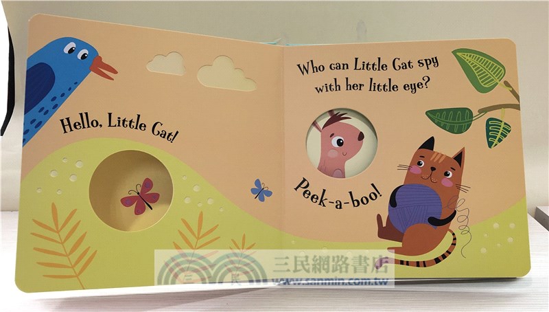 Peek-a-boo Little Cat! (硬頁遊戲書)