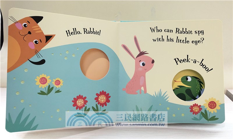 Peek-a-boo Little Cat! (硬頁遊戲書)