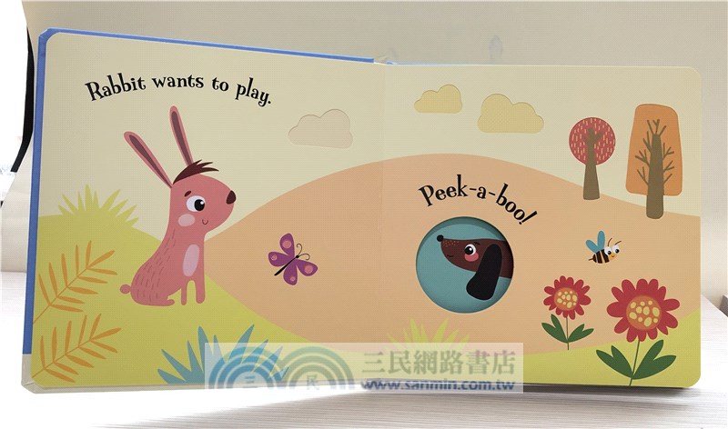 Peek-a-boo Little Dog! (硬頁遊戲書)