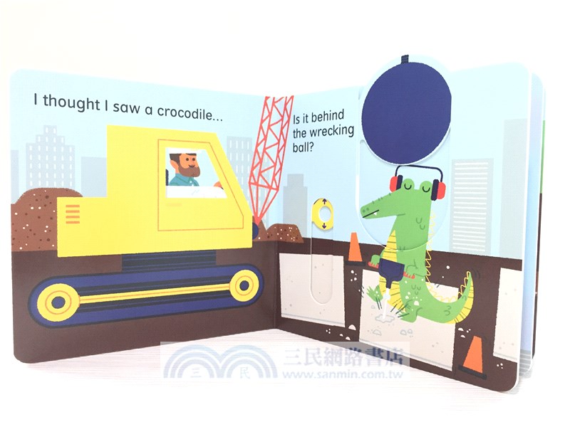 I thought I saw a ... Crocodile! (硬頁操作書)