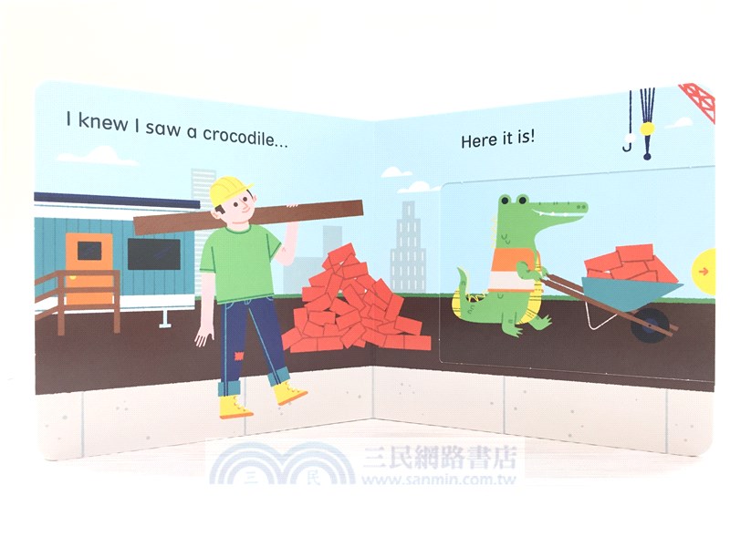 I thought I saw a ... Crocodile! (硬頁操作書)