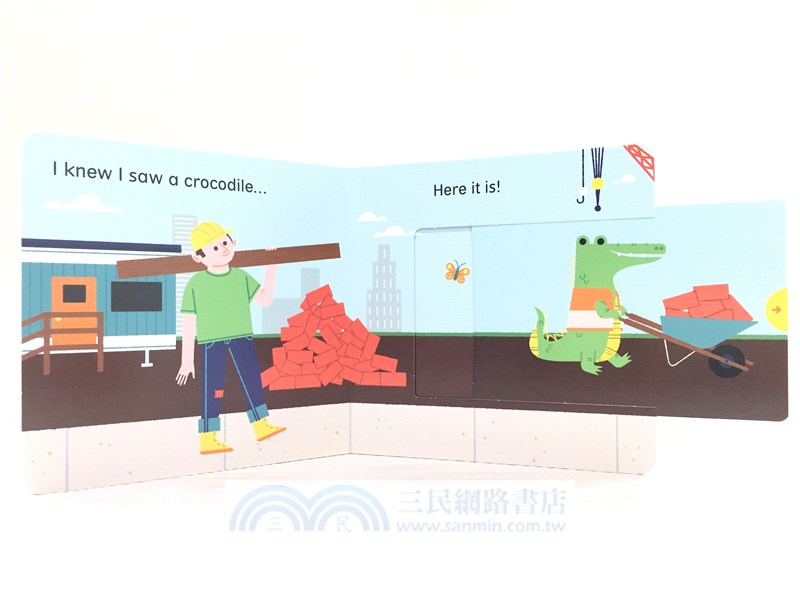 I thought I saw a ... Crocodile! (硬頁操作書)