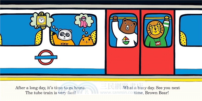 Jane Foster Brown Bear Goes to London (精裝本)