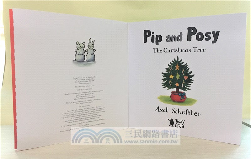 Pip and Posy: The Christmas Tree (平裝本)(英國版)*附音檔QRcode*
