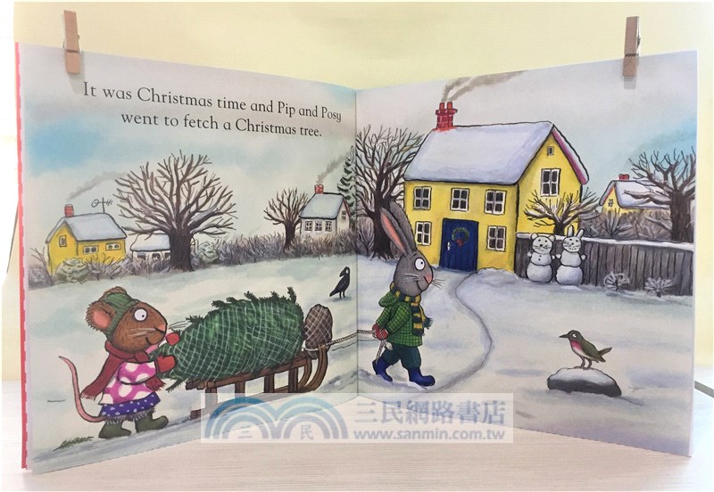 Pip and Posy: The Christmas Tree (平裝本)(英國版)*附音檔QRcode*