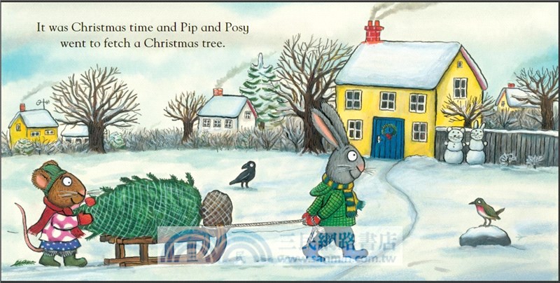 Pip and Posy: The Christmas Tree (平裝本)(英國版)*附音檔QRcode*