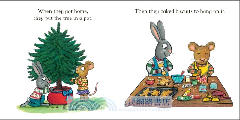 Pip and Posy: The Christmas Tree (平裝本)(英國版)*附音檔QRcode*