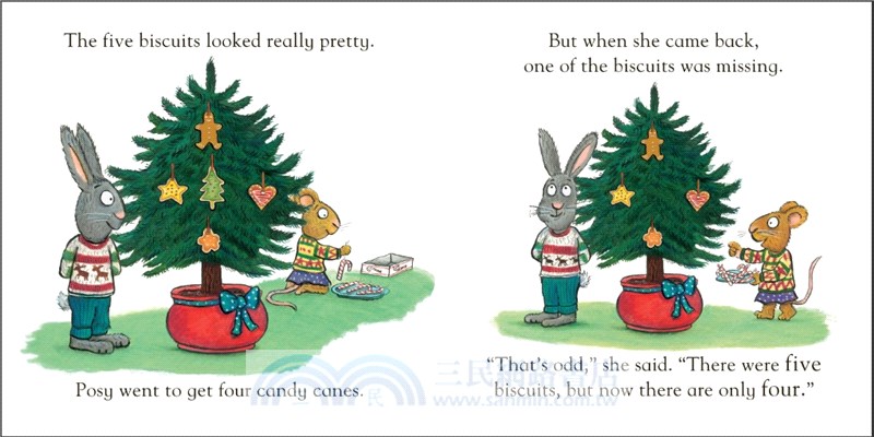 Pip and Posy: The Christmas Tree (平裝本)(英國版)*附音檔QRcode*