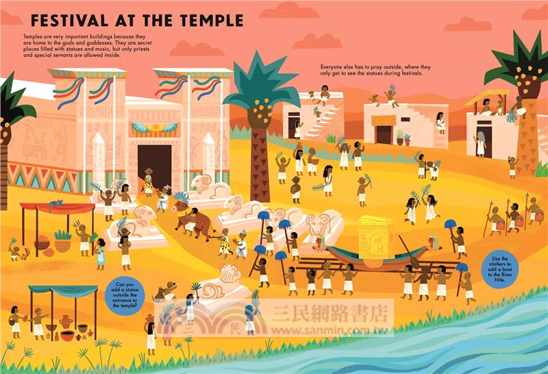 British Museum 101 Stickers! Ancient Egypt (貼紙書)