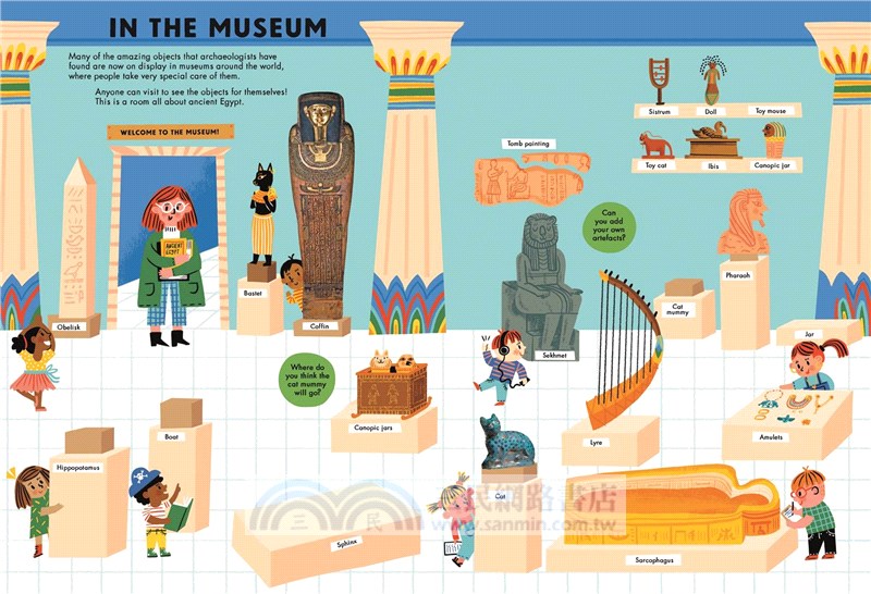 British Museum 101 Stickers! Ancient Egypt (貼紙書)