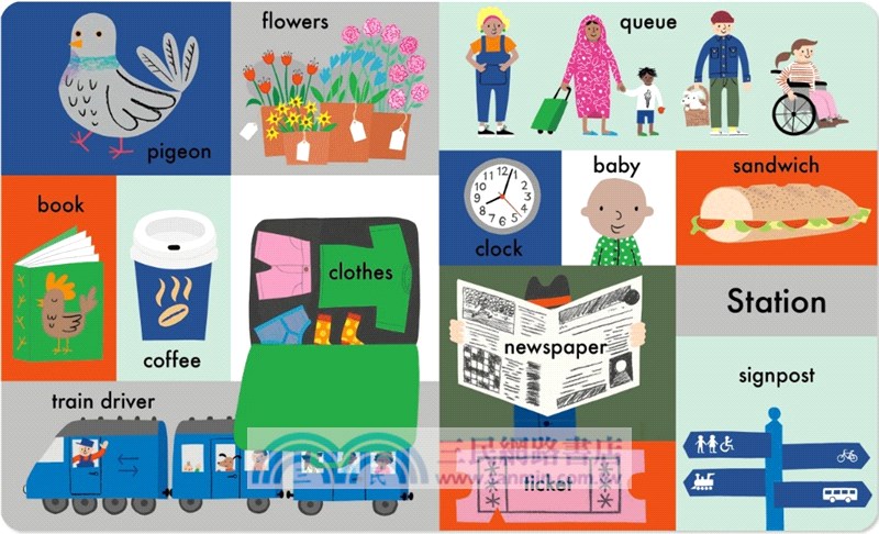 100 First Words: City (硬頁書)