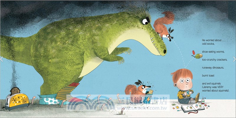 Jeremy Worried about the Wind (平裝本)*附音檔QRcode*