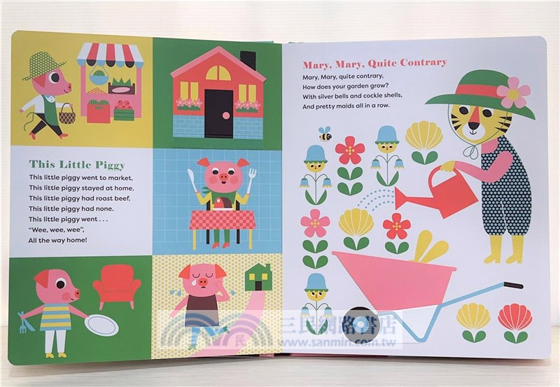 My First Lift-The-Flap Nursery Rhymes*附音檔QRcode*