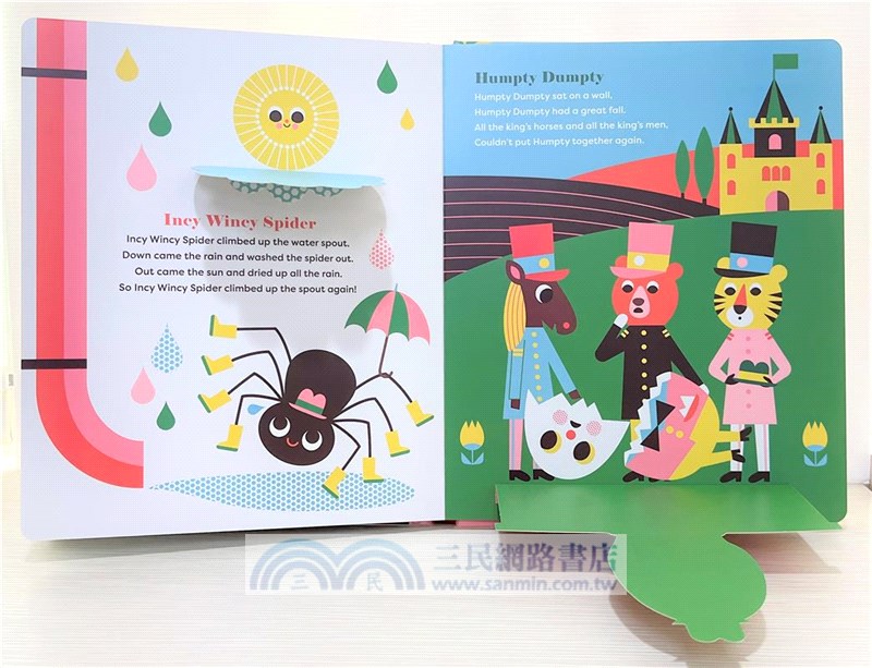 My First Lift-The-Flap Nursery Rhymes*附音檔QRcode*