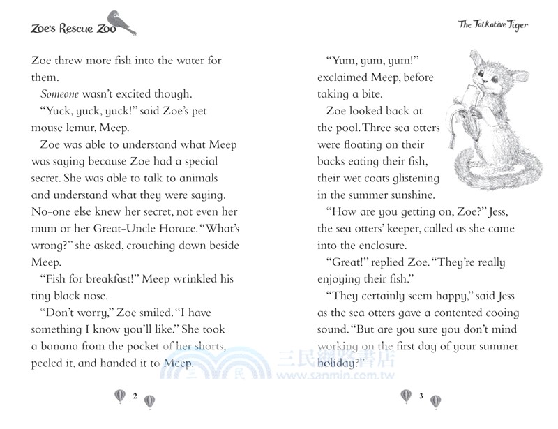 Zoe's Rescue Zoo: The Talkative Tiger (Book 21)