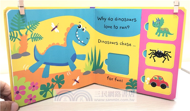 Dinosaurs Love Stinky Socks! (硬頁拼圖書)