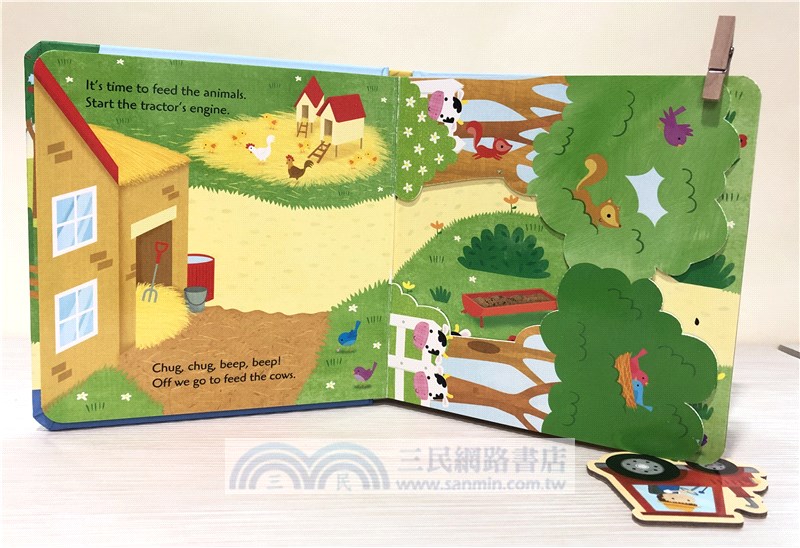 Farm Scramble! (Push and Play)(場景遊戲書)