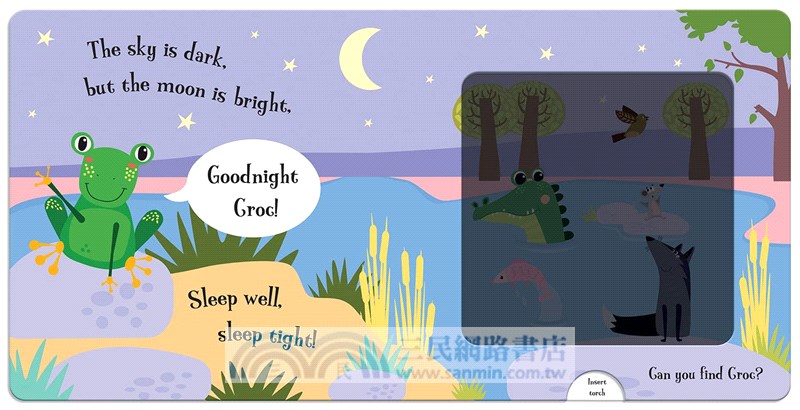 Goodnight Frog (Torchlight Books)(手電筒遊戲書)