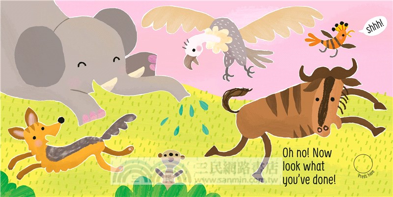 Don't Tickle the Elephant! (硬頁觸摸音效書)