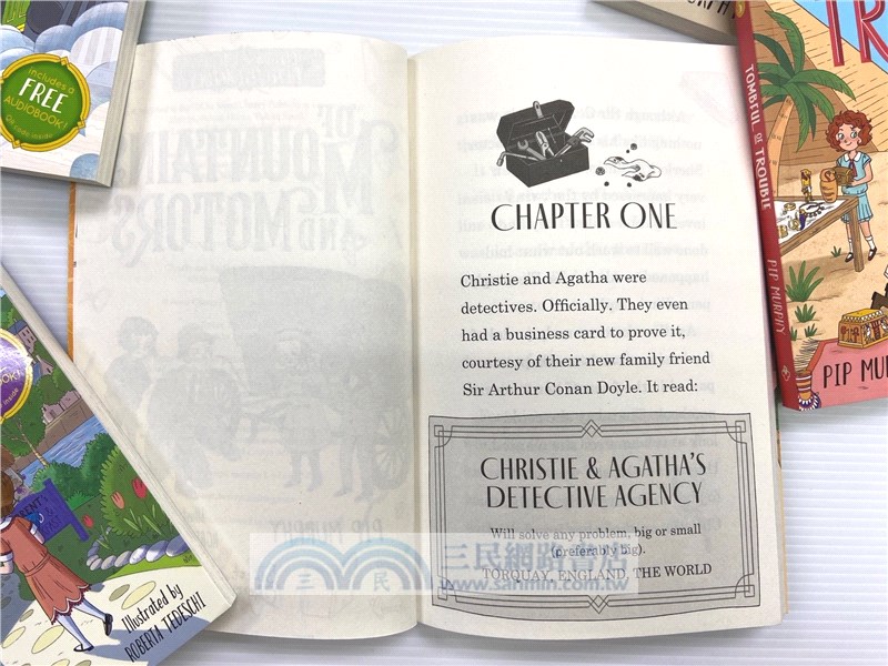 Christie and Agatha's Detective Agency 5 Book Box Collection (附音檔QRcode)