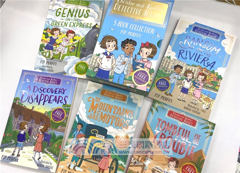 Christie and Agatha's Detective Agency 5 Book Box Collection (附音檔QRcode)