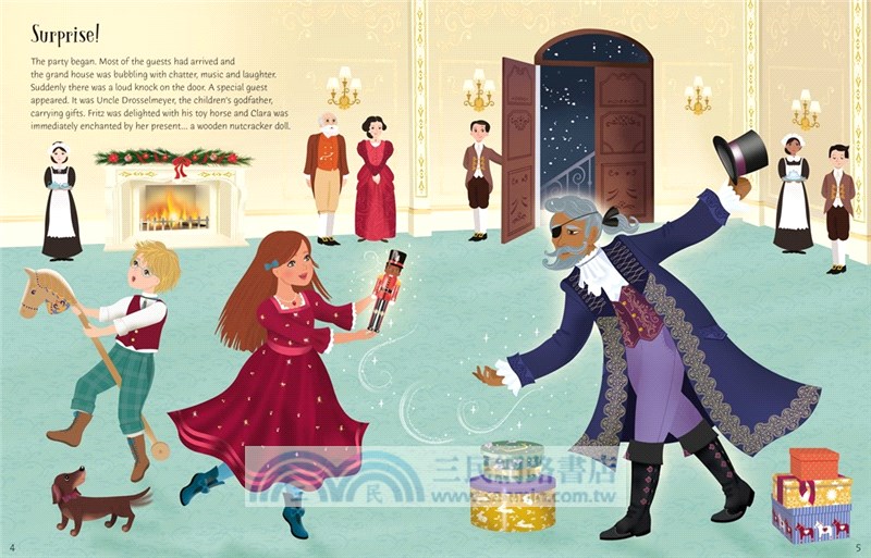 Sticker Dolly Dressing The Nutcracker (貼紙書)