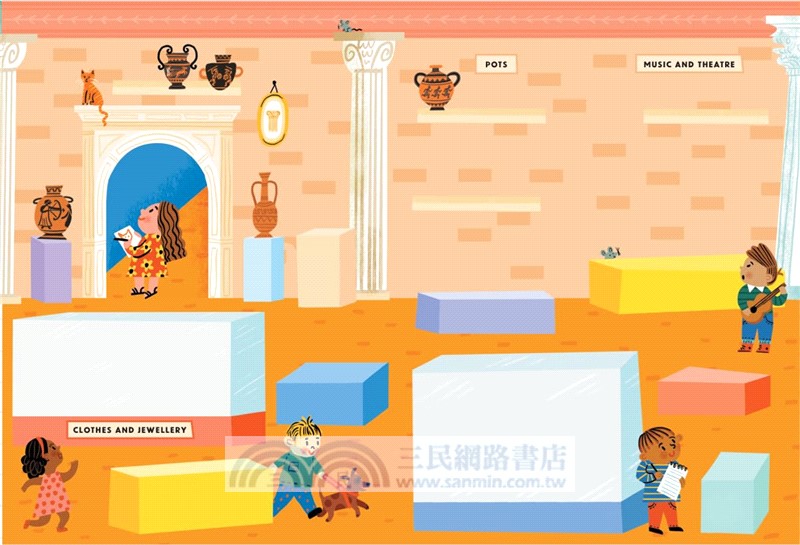 British Museum: My Little Museum: Ancient Greece (貼紙書)