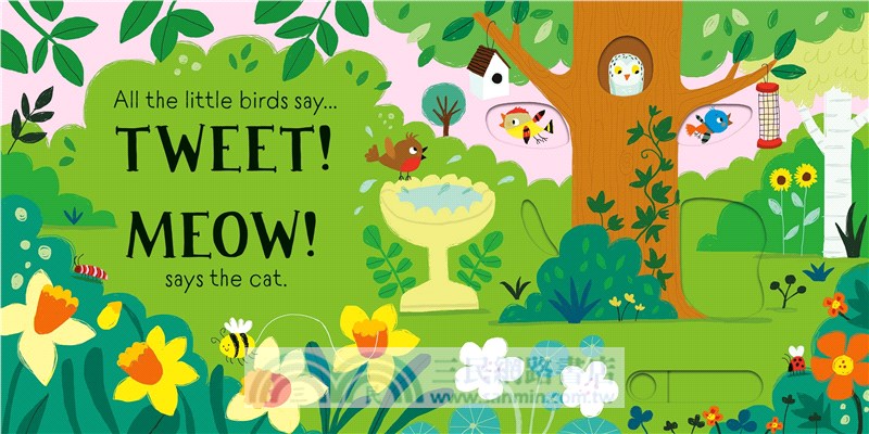 Slider Sound Books: Woof! (推拉音效書)