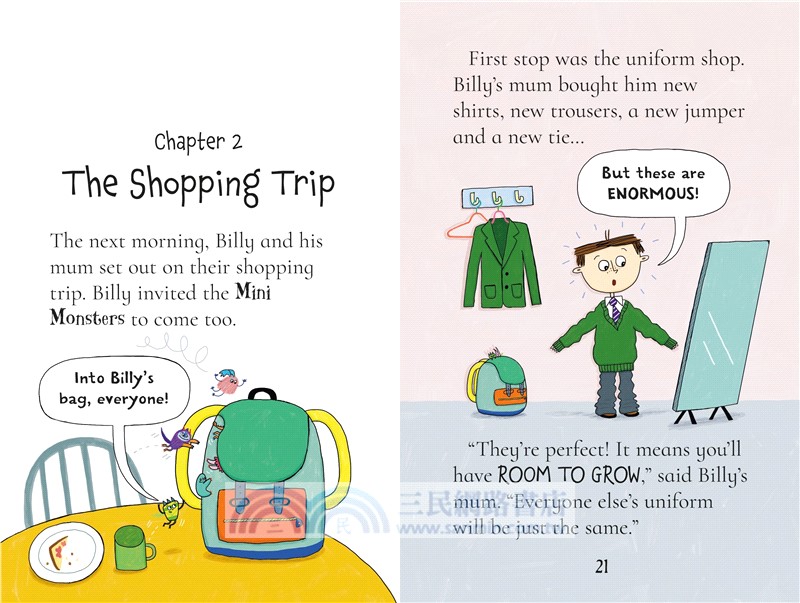 Monsters Go Back to School (Billy and the Mini Monsters 17)