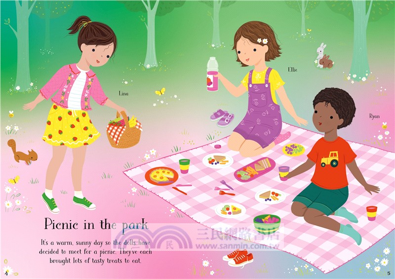 Little Sticker Dolly Dressing Summer Fun