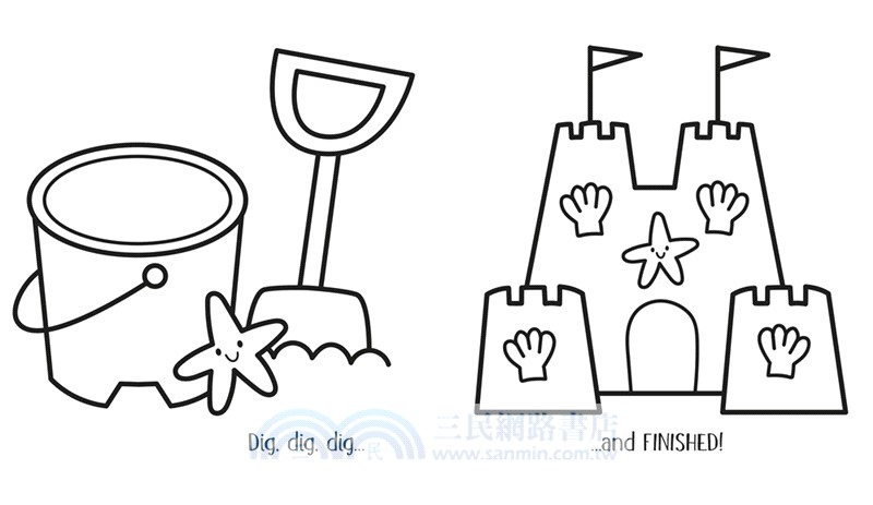 Happy Summer Colouring Book