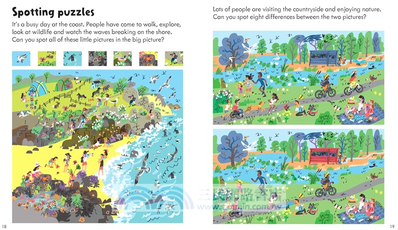 Usborne Activity Book Nature