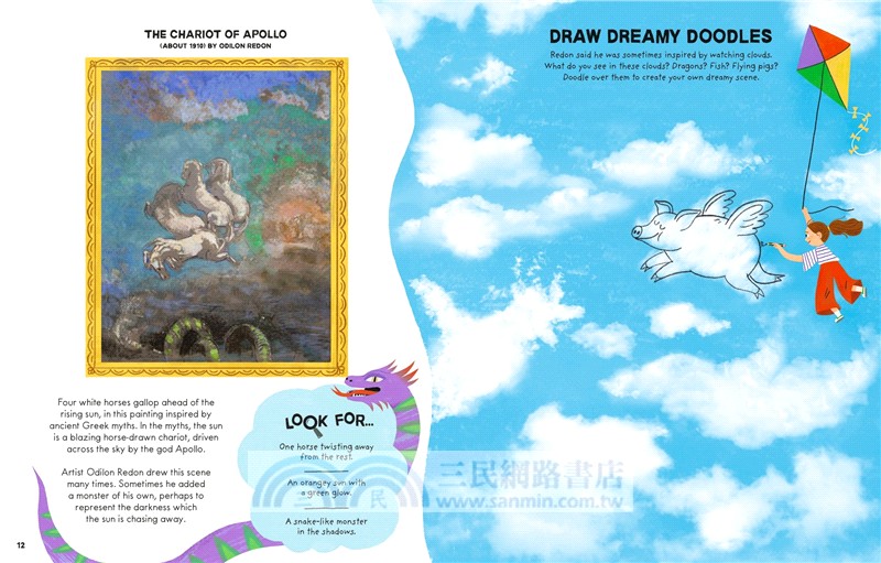 Art Gallery Doodling and Colouring