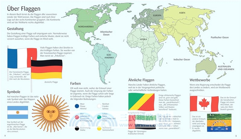 Flags of the World to Colour