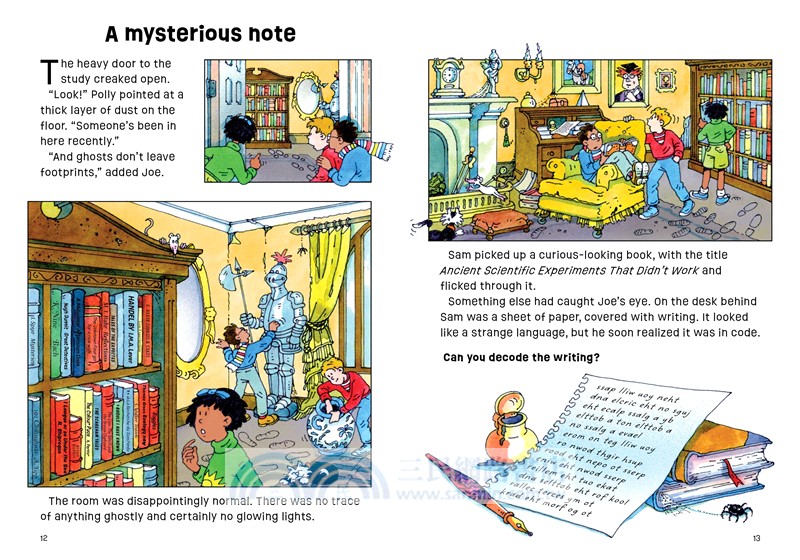 The Ghost in the Mirror (Puzzle Adventures 8)