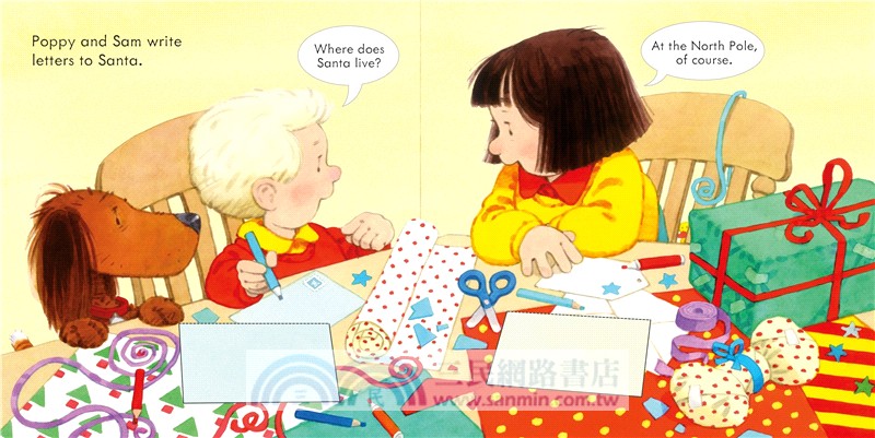Poppy and Sam's Lift-the-Flap Christmas with Advent Calendar (降臨曆)