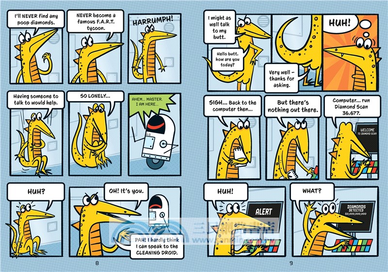 Puzzle Slug and the Intergalactic Poop Robbery (graphic novel)