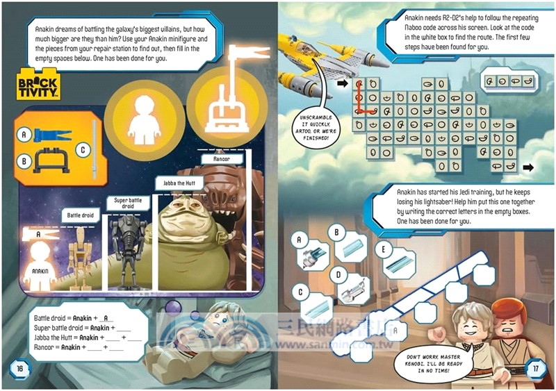 LEGO® Star Wars™: The Chosen One (with Anakin Skywalker minifigure, pit droid and repair station)