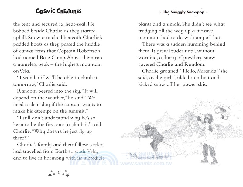 Cosmic Creatures: The Snuggly Snowpop