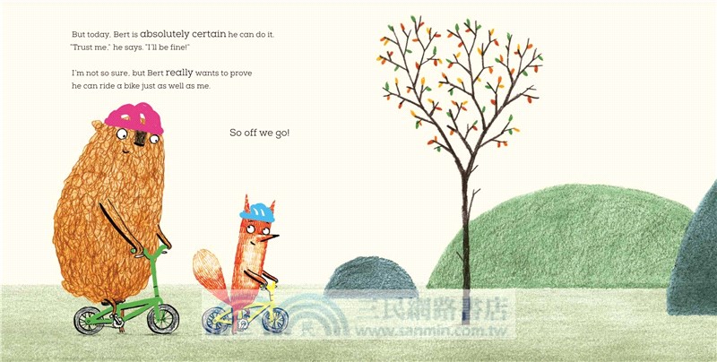 Frank and Bert: The One Where Bert Learns to Ride a Bike