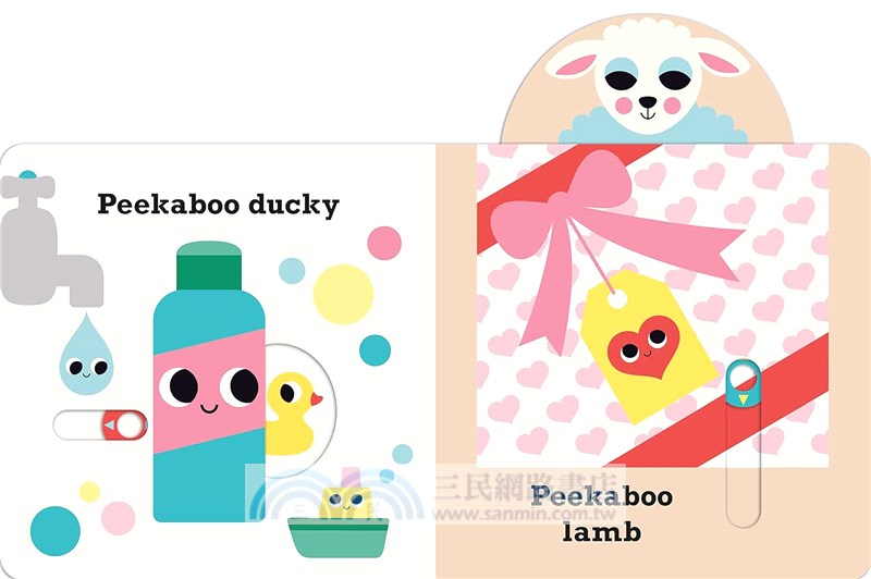 Peekaboo Baby-with 10 sliders and a mirror! (硬頁書)