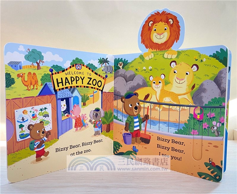 Bizzy Bear: Zoo Ranger (1玩偶+1硬頁書) *附音檔QRcode*
