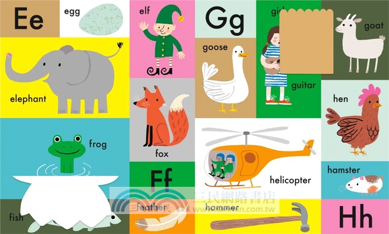 My First ABC (with Big flaps to lift!)(英國版)(附音檔QRcode)