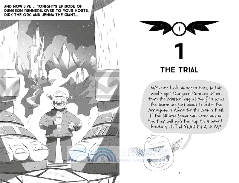 #1 Hero Trial (Dungeon Runners)(The Week Junior Book Awards 2025 Younger Fiction)