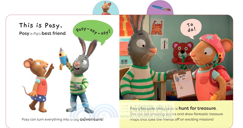 Pip and Posy: Favourite Things