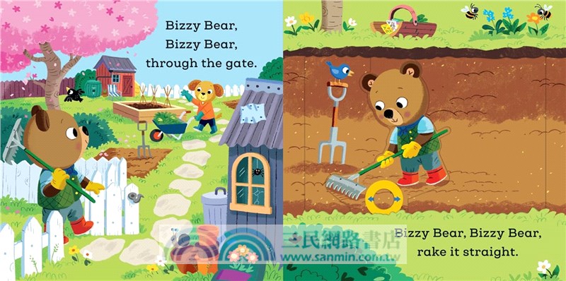 Bizzy Bear: Little Gardener (硬頁書)(英國版)*附音檔QRCode*