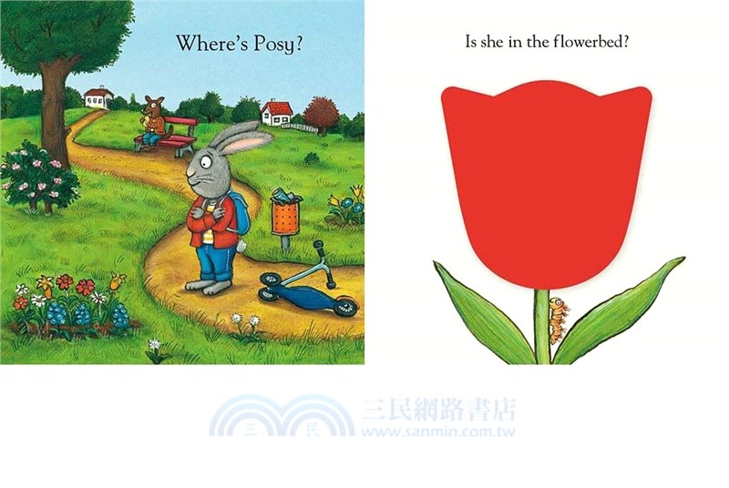 Pip and Posy, Where Are You? At the Park (A Felt Flaps Book)*附音檔QRCode*