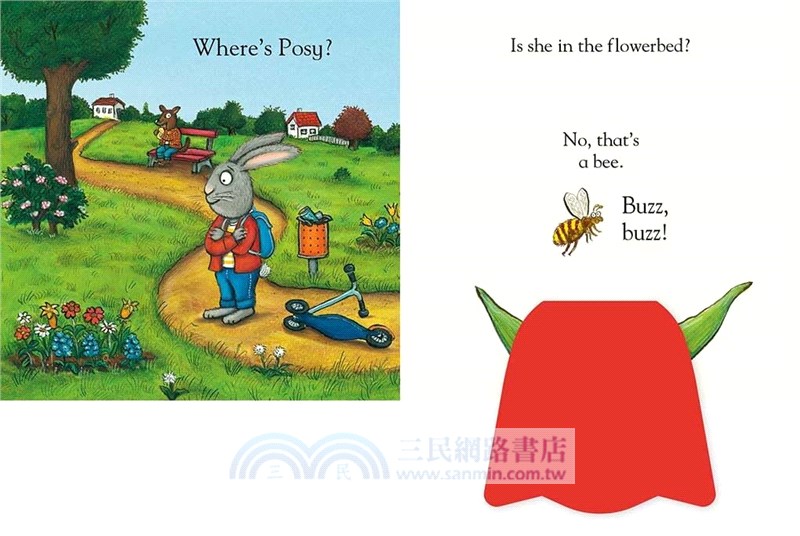 Pip and Posy, Where Are You? At the Park (A Felt Flaps Book)*附音檔QRCode*