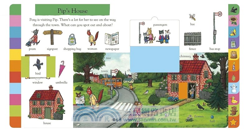 Pip and Posy's Big Book of Words (附音檔QR Code)